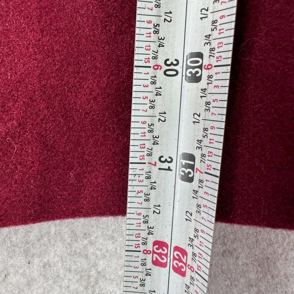 NEW LOGO by Lori Goldstein Peacoat 2X‎ Legacy Double Knit Coat Wineberry Jacket - Picture 12 of 13